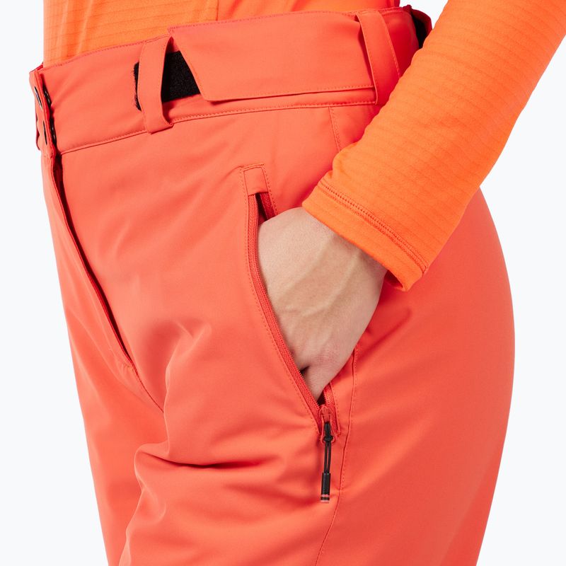 Dámské lyžařské kalhoty Rossignol Strawpile Insulated orange flame 5