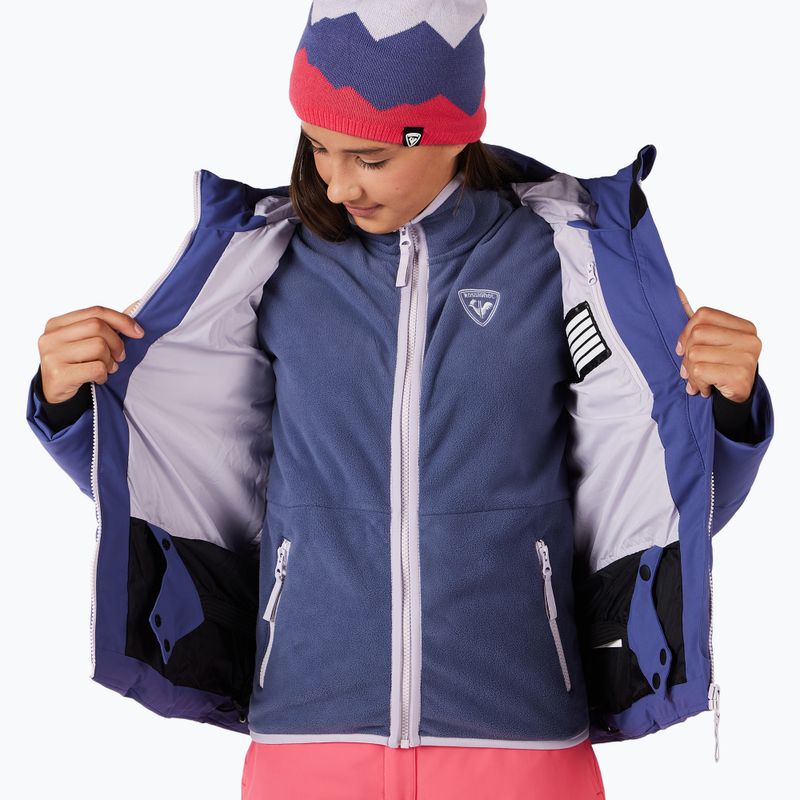 Dětská lyžařská bunda Rossignol Girl Staci Future Blue 10