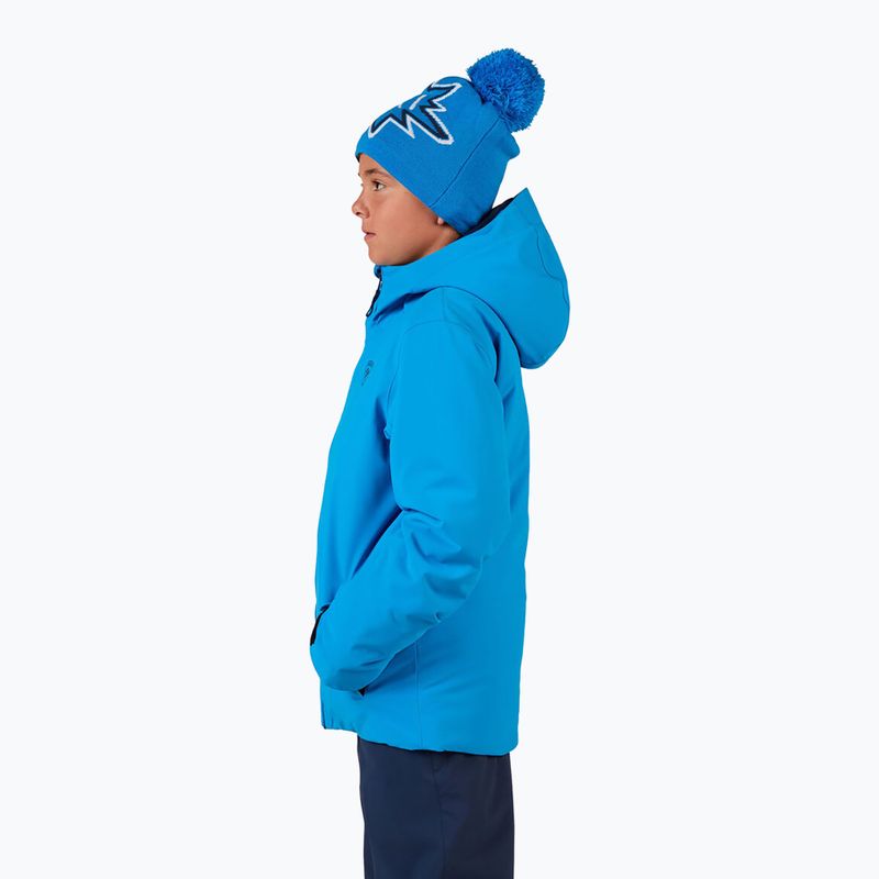 Dětská lyžařská bunda Rossignol Strawpile Jr blazing blue 4