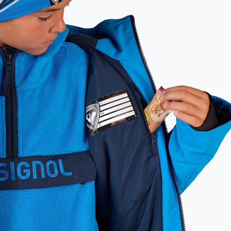 Dětská lyžařská bunda Rossignol Strawpile Jr blazing blue 8