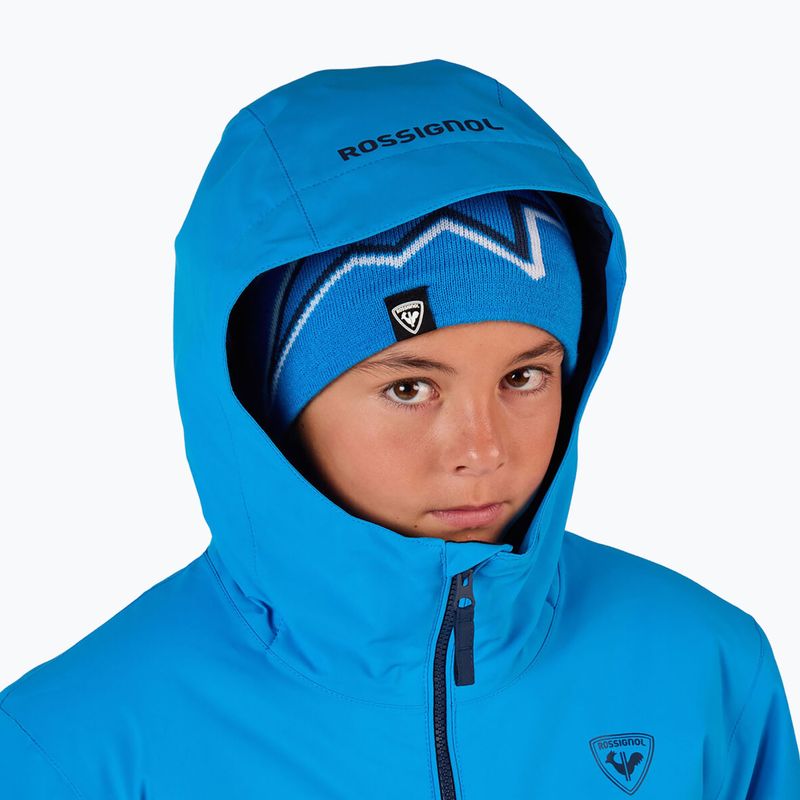 Dětská lyžařská bunda Rossignol Strawpile Jr blazing blue 10