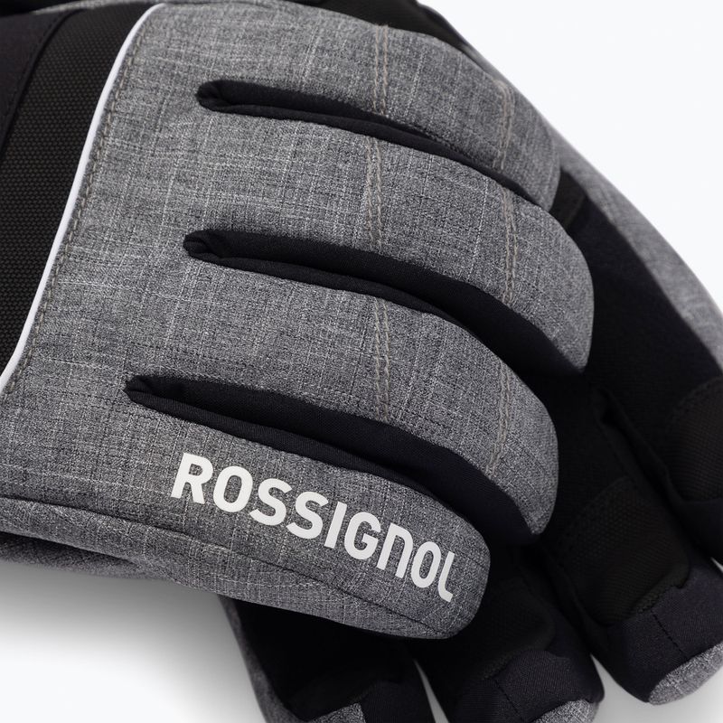 Pánské lyžařské rukavice Rossignol Tech Impr iTip heather grey 2