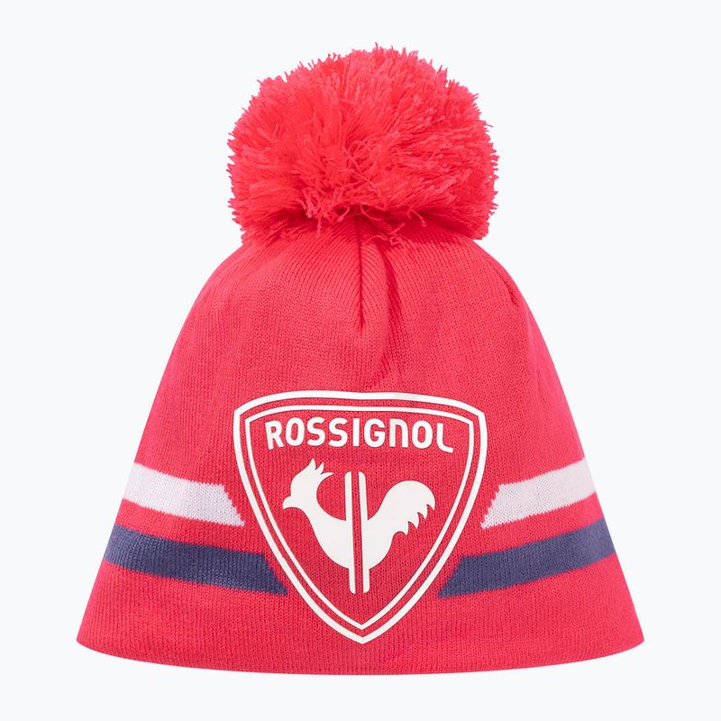 Dětská zimní čepice Rossignol Jr Rooster tea rose