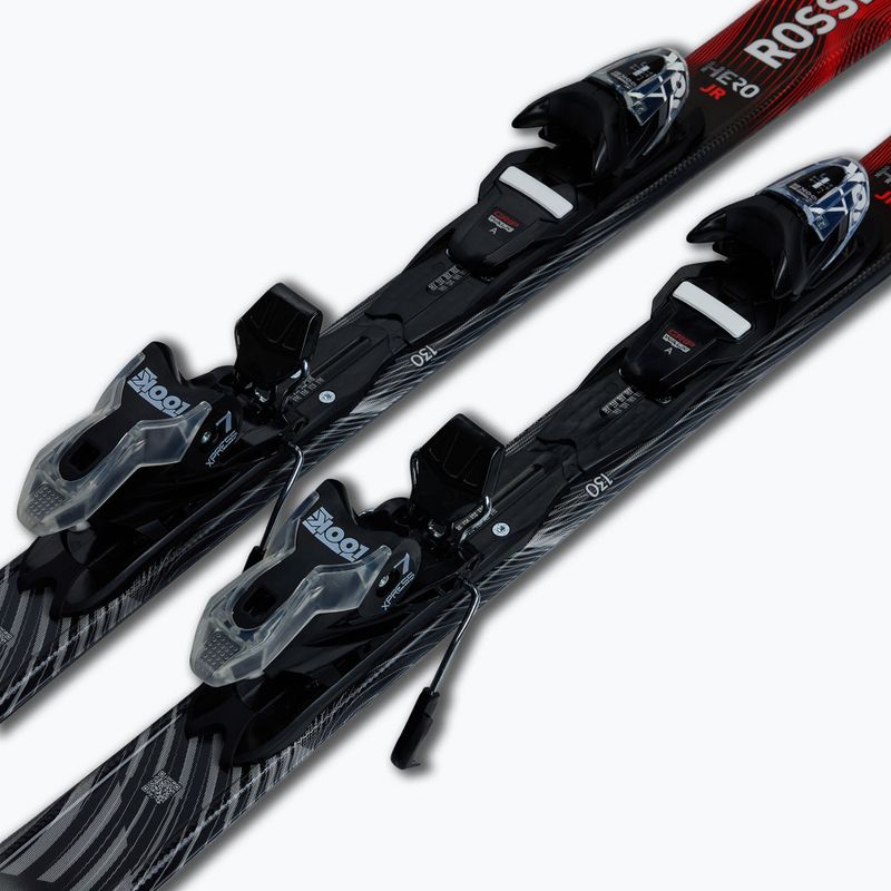 Dětské sjezdové lyže + vázání Rossignol Hero Jr 130-150 + Xpress 7 GW 6