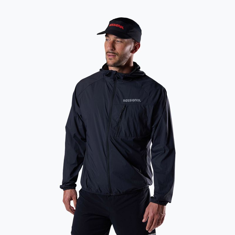 Pánská běžecká bunda Rossignol Sidelhorn PKB black