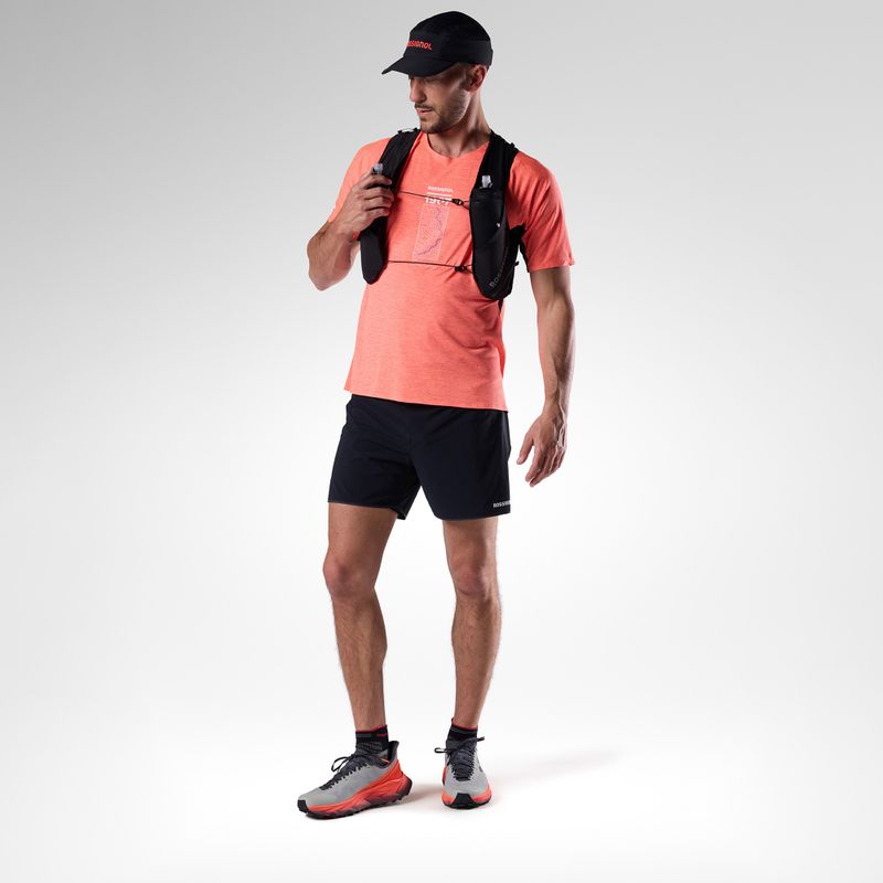 Pánské běžecké tričko Rossignol Sapa Ultra Tee neon red 2