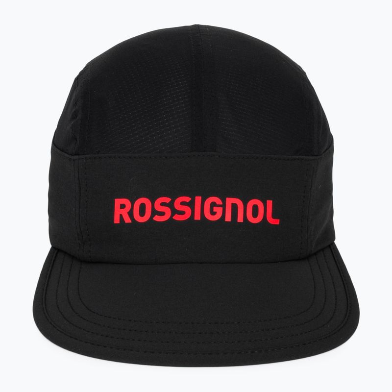 Kšiltovka Rossignol Active 5 Panel black/red 2