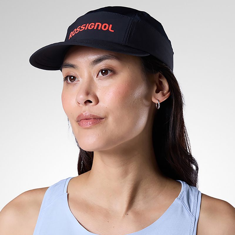 Kšiltovka Rossignol Active 5 Panel black/red 9