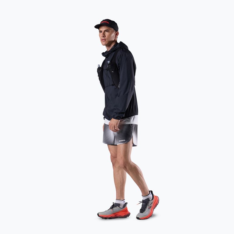 Pánské běžecké šortky Rossignol Sapa 5" black line fogg 2