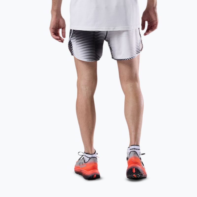 Pánské běžecké šortky Rossignol Sapa 5" black line fogg 3