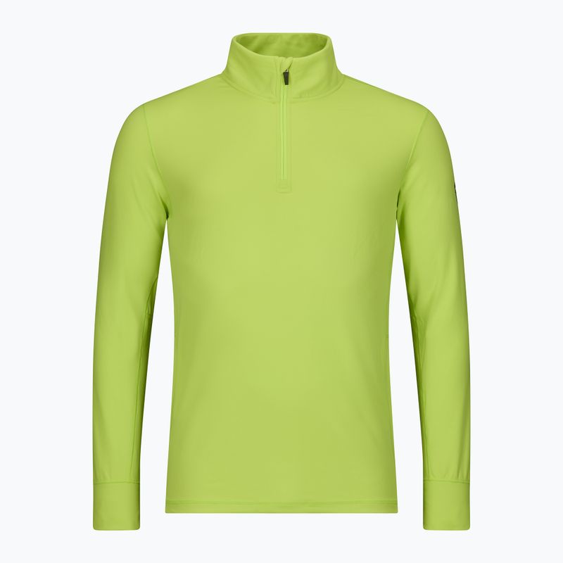 Pánská lyžařská mikina Rossignol Mid Layer Stertch Half Zip wild lime 6