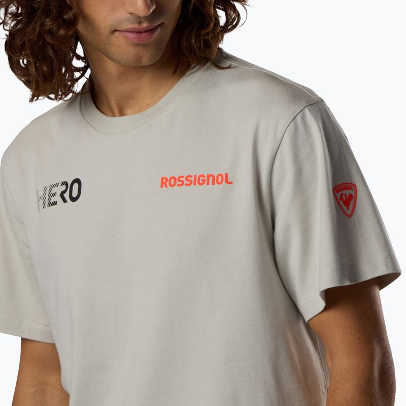 Pánské tričko na lezení Rossignol Hero Tee light grey 5
