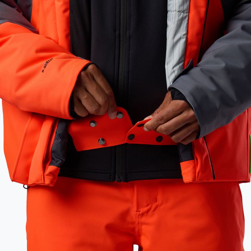 Pánská lyžařská bunda Rossignol Hero Insulated neon red 15