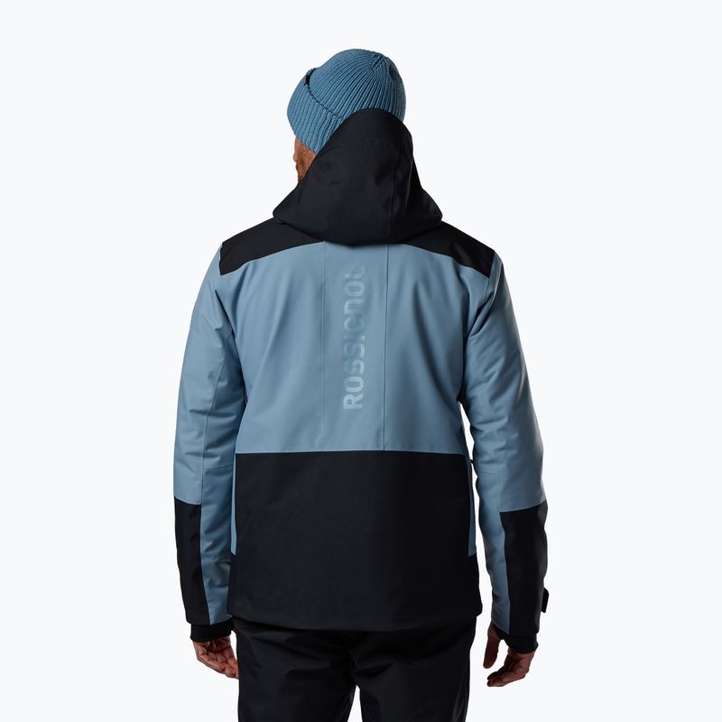 Pánská lyžařská bunda Rossignol Rochrun Insulated winward blue/black 3
