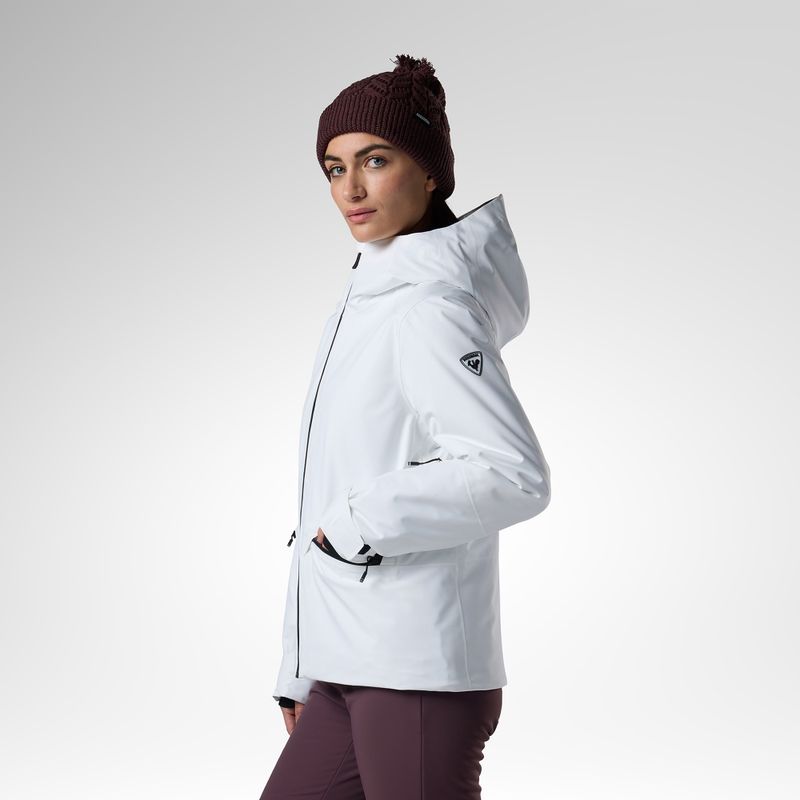 Dámská lyžařská bunda Rossignol Rochrun Insulated white 4