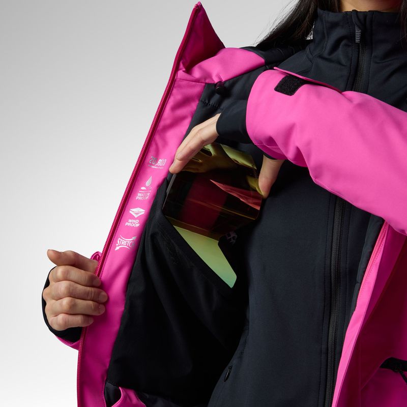 Dámská lyžařská bunda Rossignol Rochrun Insulated electric fuchsia 11