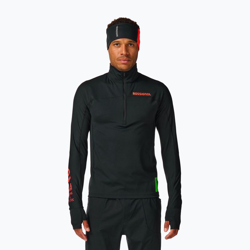 Pánská mikina Rossignol Hero Half Zip First Layer black