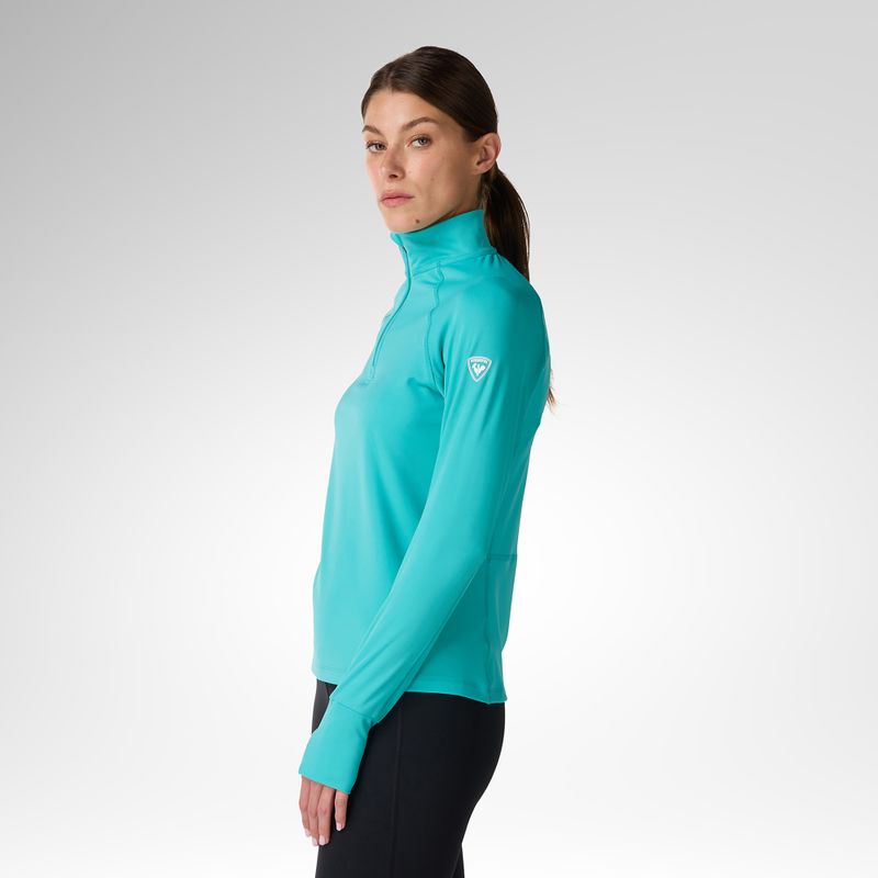 Dámská termo mikina Rossignol Half Zip First Layer baltic 4