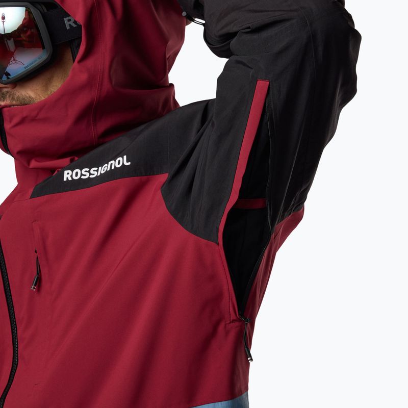 Pánská lyžařská bunda Rossignol Outerlimits Insulated tibetan red 9