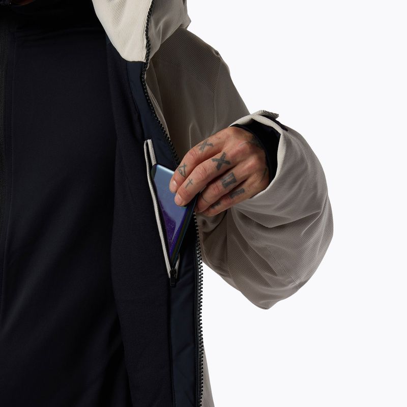 Pánská lyžařská bunda Rossignol Corduroy Insulated silver cloud 9