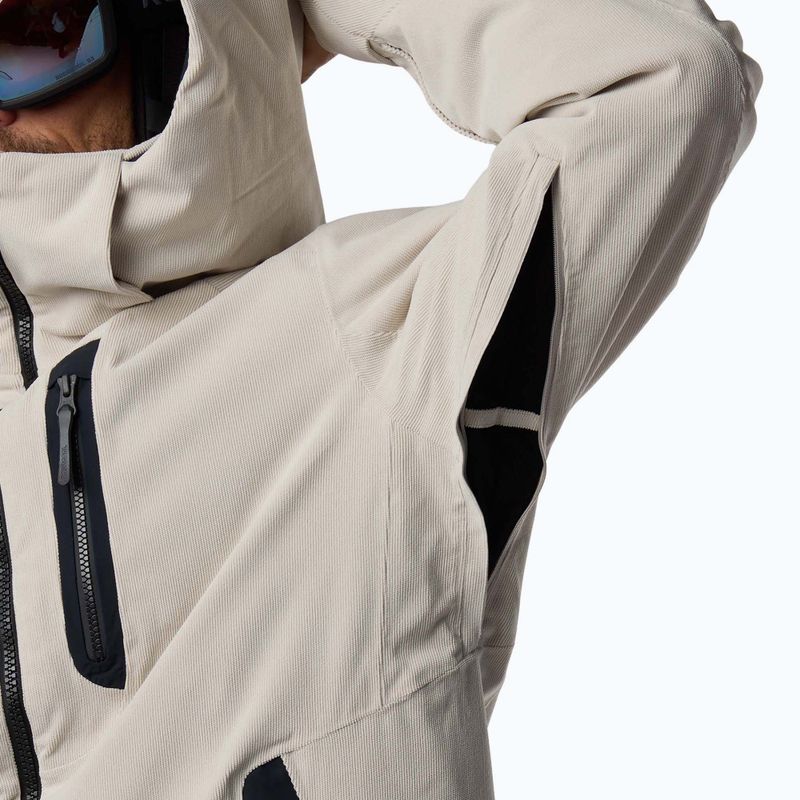 Pánská lyžařská bunda Rossignol Corduroy Insulated silver cloud 16