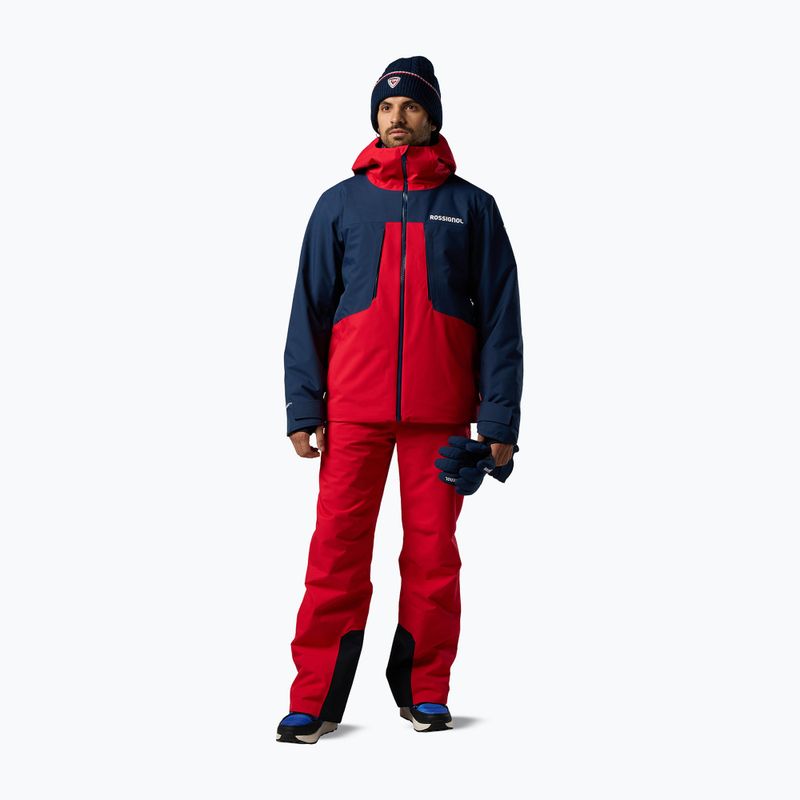 Pánská lyžařská bunda Rossignol Velika Insulated sports red/dark navy 2