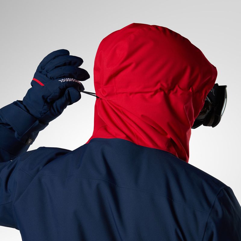 Pánská lyžařská bunda Rossignol Velika Insulated sports red/dark navy 7