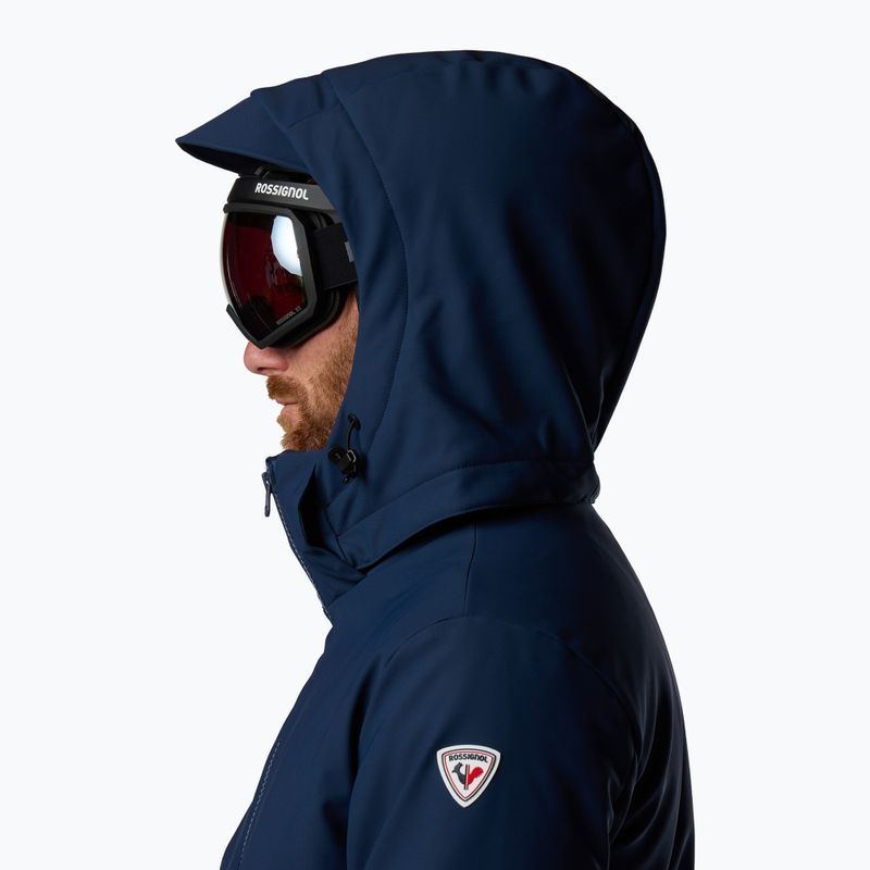 Pánská lyžařská bunda Rossignol Resort Softshell dark navy 6