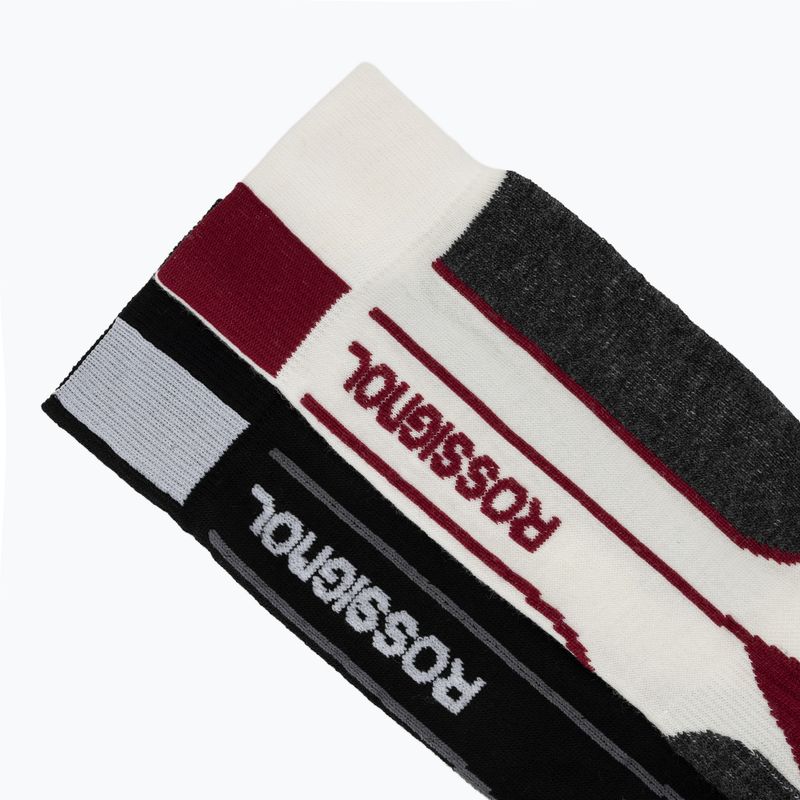 Lyžařské ponožky Rossignol Essential 2 pack white 5
