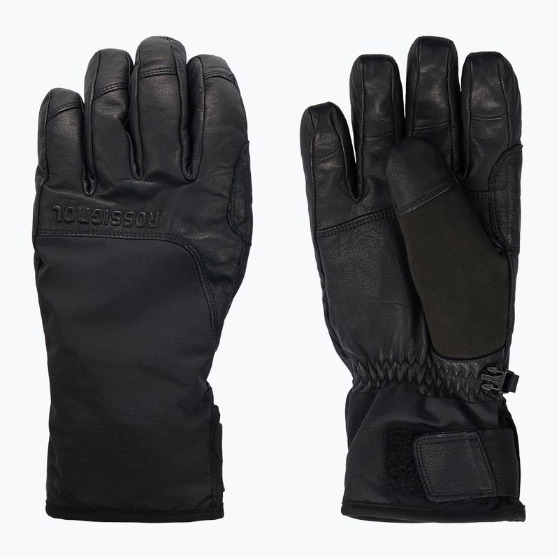Lyžařské rukavice Rossignol Type R-Shell Dry black