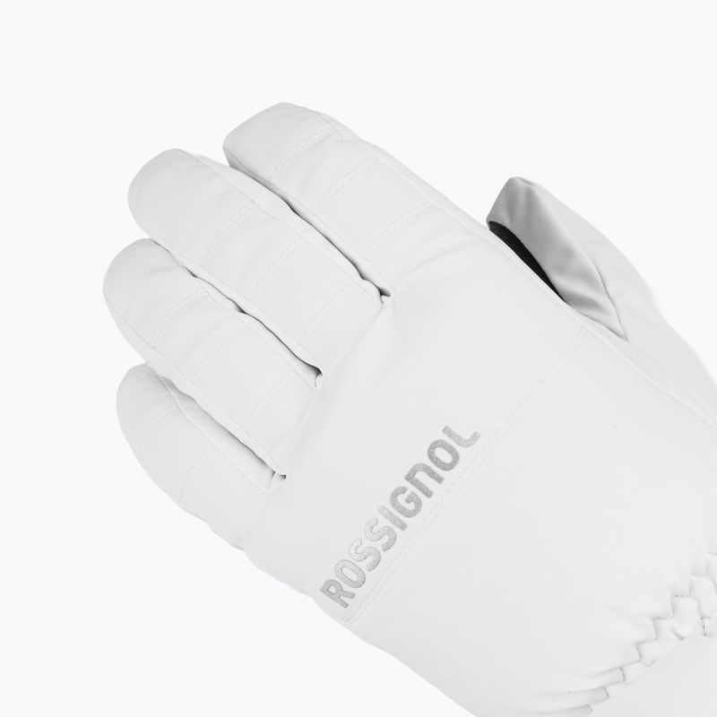 Dámské lyžařské rukavice Rossignol Perfy G white 5