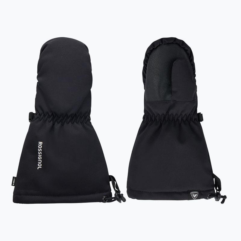 Dětské lyžařské rukavice Rossignol Mittens R-Shell Dry black