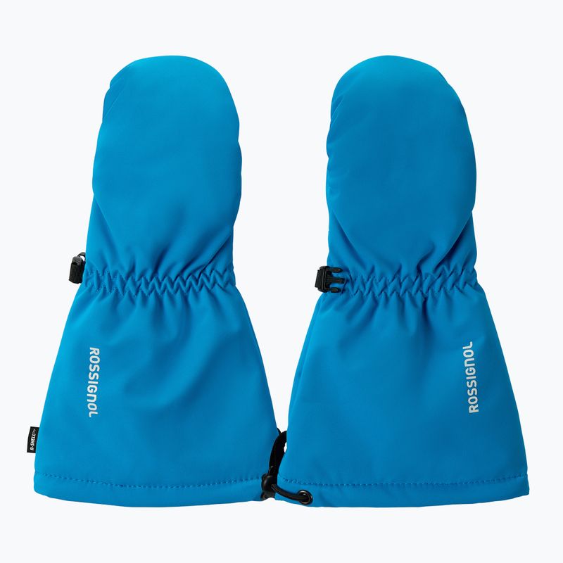 Dětské lyžařské rukavice Rossignol Mittens R-Shell Dry blazing blue 2