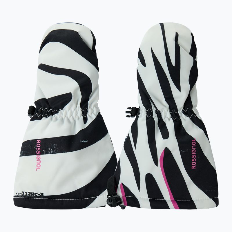 Dětské lyžařské rukavice Rossignol Mittens R-Shell Dry savage black 2