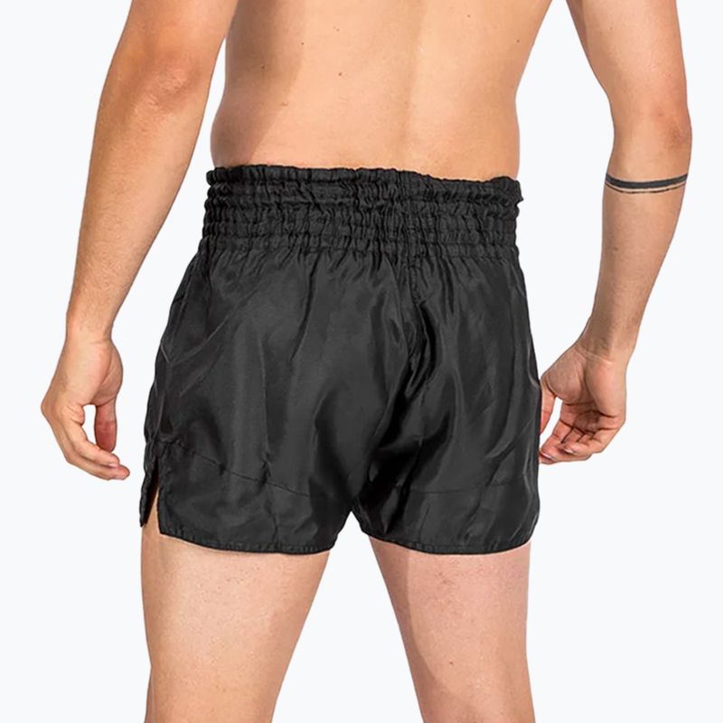 Pánské fitness šortky Venum Classic Muay Thai black/black 3