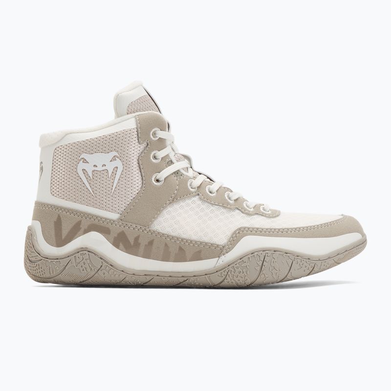 Boxerské boty Venum Elite Wrestling beige/sand 2