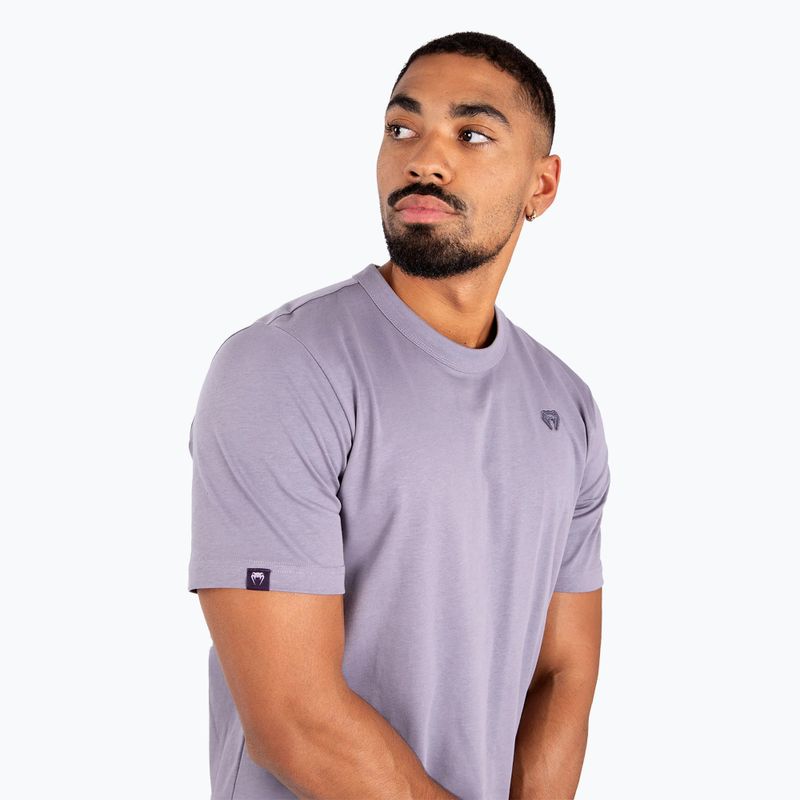 Pánské tréninkové tričko Venum Silent Power lavender grey 4