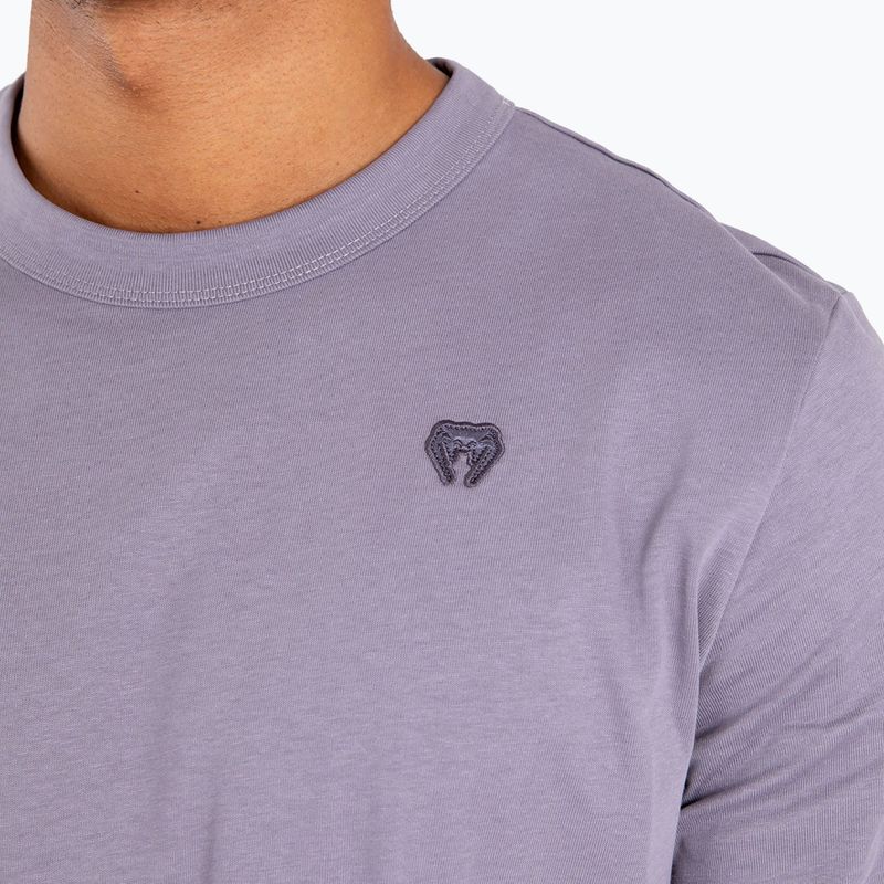 Pánské tréninkové tričko Venum Silent Power lavender grey 5