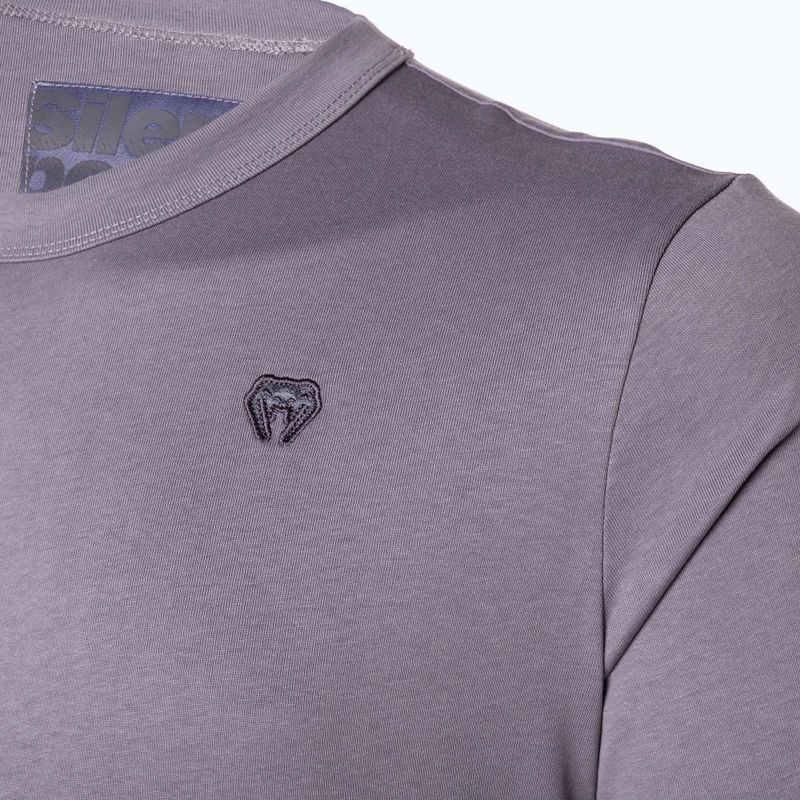 Pánské tréninkové tričko Venum Silent Power lavender grey 9