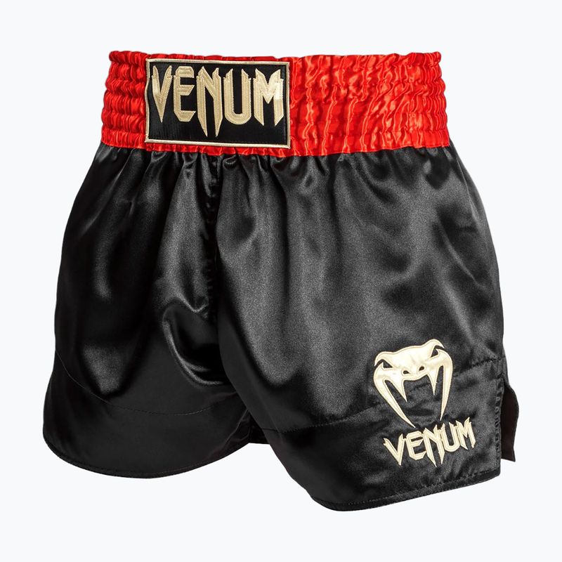 Pánské tréninkové šortky Venum Classic Muay Thai red/black/gold 3