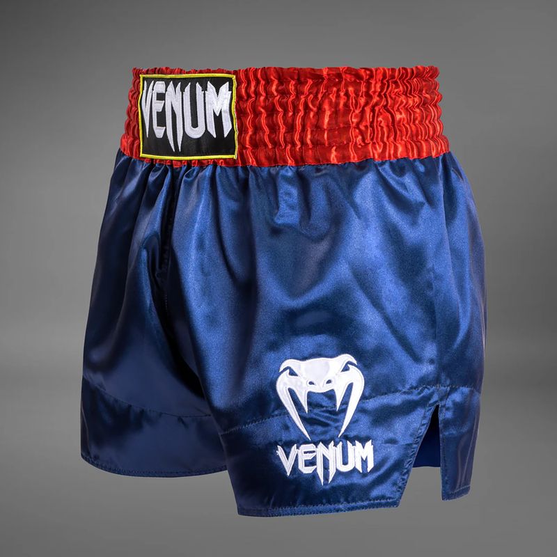 Pánské tréninkové šortky Venum Classic Muay Thai blue/red/white 3