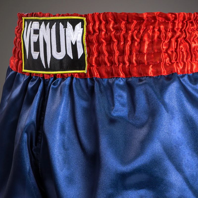 Pánské tréninkové šortky Venum Classic Muay Thai blue/red/white 5