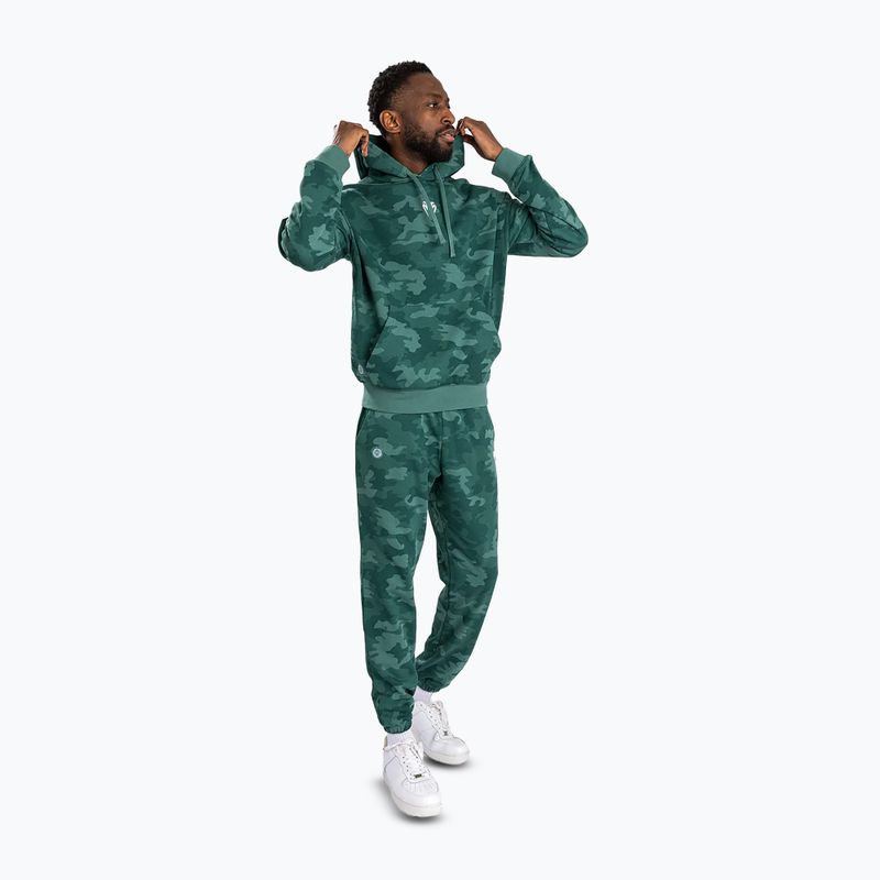 Pánská mikina Venum Vortex XL Hoodie turquoise camo 2