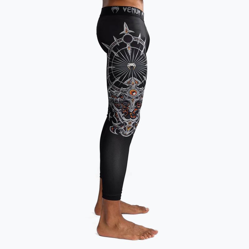 Pánské tréninkové legíny Venum Gladiator 5.0 Men's Spats black/silver 4