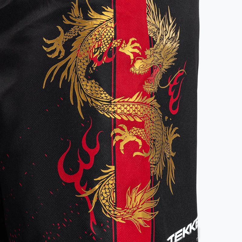 Pánské šortky  Venum X Tekken 8 - Marshall Law Fight Shorts black/red/gold 6