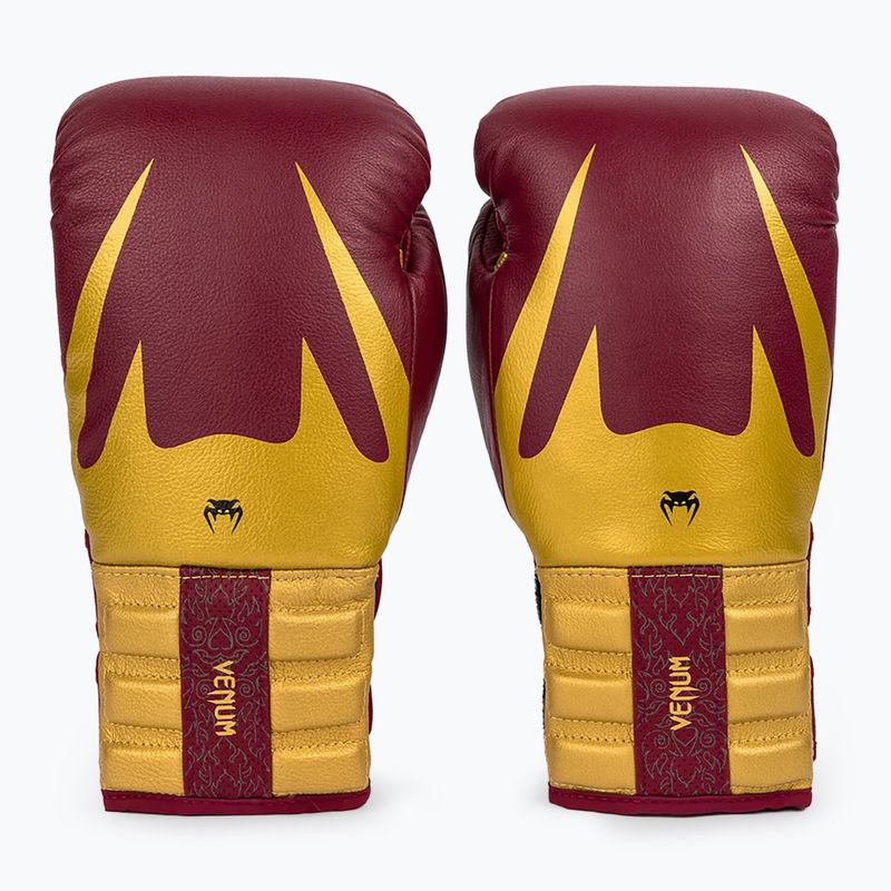 Boxerské rukavice Venum Reverso Boxing red/gold 7