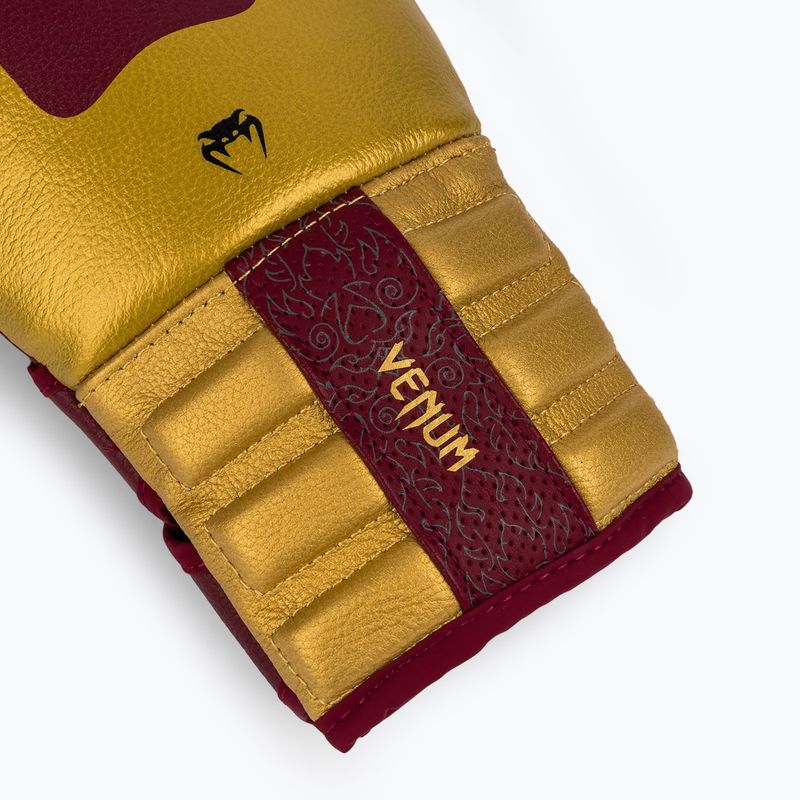 Boxerské rukavice Venum Reverso Boxing red/gold 14