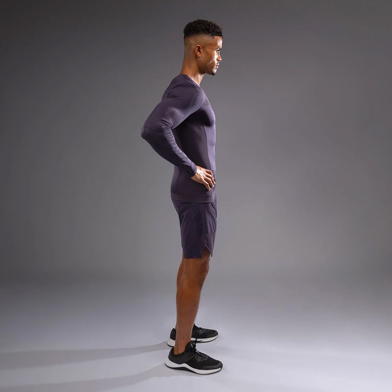 Pánský rashguard Longsleeve Venum G-Fit Air Rashguards deep purple 4