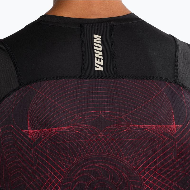 Pánské tílko rashguard Venum G-Fit Air Men'S Sleeveless Rashguard deep black/fire red 6