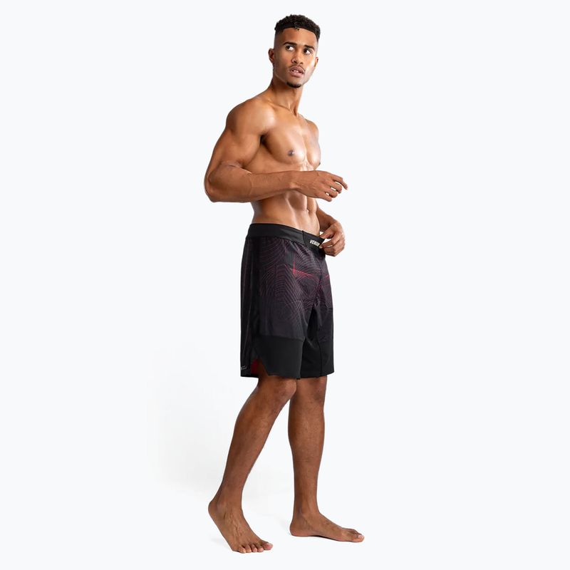 Pánské šortky Venum G-Fit Air Men'S Fight Shorts deep black/fire red 4